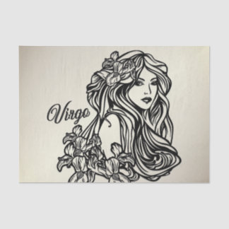 Virgo The Virgin Zodiac Tissue Paper