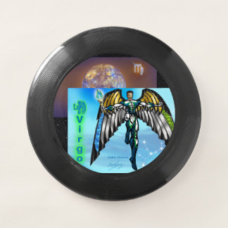 Virgo Theme birthday party favor frisbee .