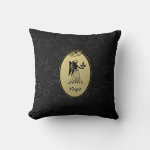 Virgo Throw Pillow