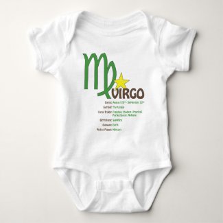 Virgo Traits Baby Baby Bodysuit