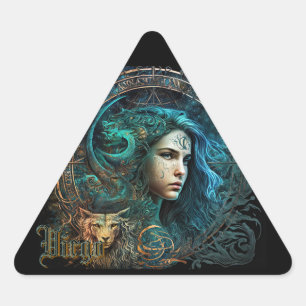 Virgo Triangle Sticker