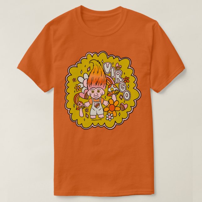 Virgo Troll T-Shirt (Design Front)