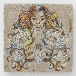 Virgo Venice Stone Coaster