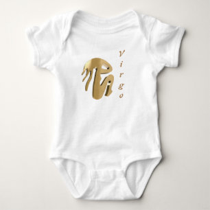 Virgo vergine baby bodysuit