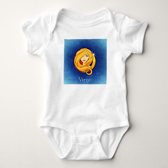 Virgo, Vergine Baby Bodysuit (Front)