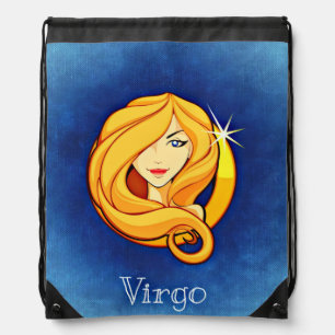 Virgo, Vergine Drawstring Bag