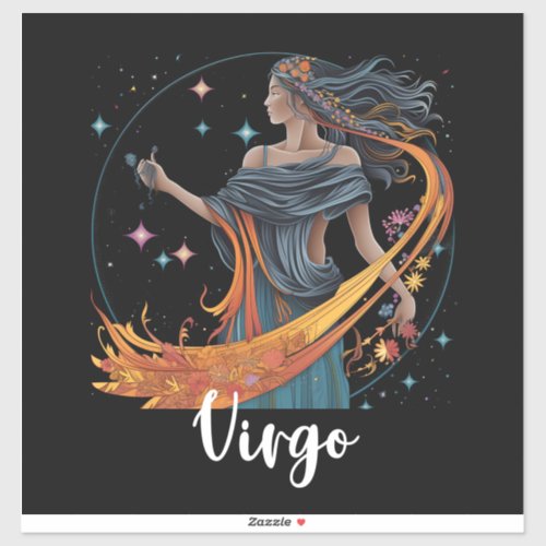 Virgo Vinyl Sticker