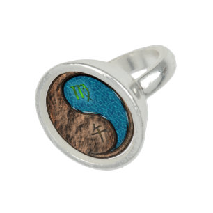 Virgo & Water Horse Ring