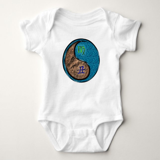 Virgo & Water Ox Baby Bodysuit (Front)