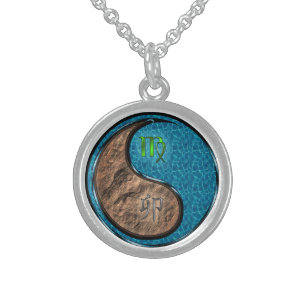 Virgo & Water Rabbit Sterling Silver Necklace