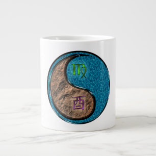 Virgo & Water Rooster Giant Coffee Mug