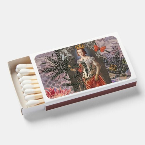 Virgo Woman Astrology Whimsical Portrait Matchboxes