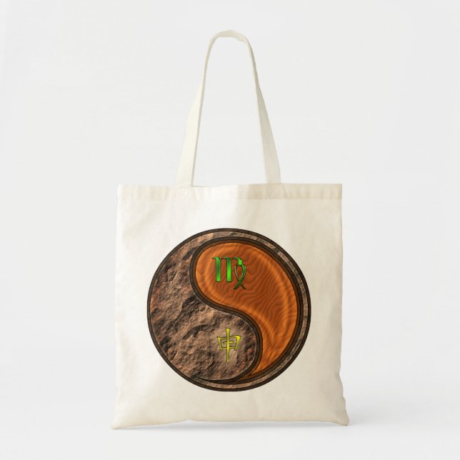 Virgo & Wood Monkey Tote Bag (Front)
