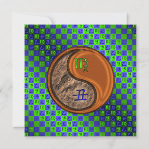 Virgo & Wood Ox Card