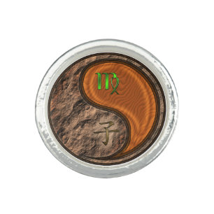 Virgo & Wood Rat Ring