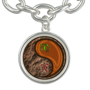 Virgo & Wood Tiger Bracelet