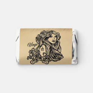 Virgo Zodiac Antique Look Hershey's Miniatures