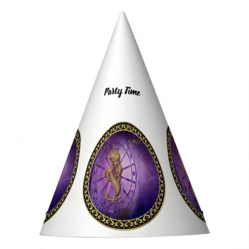 virgo Zodiac Astrology design Horoscope Party Hat