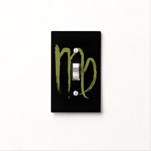 VIRGO Zodiac August September Birthday Astrology Light Switch Cover