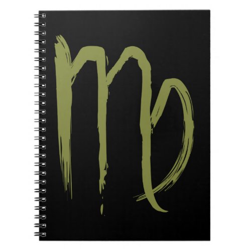 VIRGO Zodiac August September Birthday Astrology Notebook