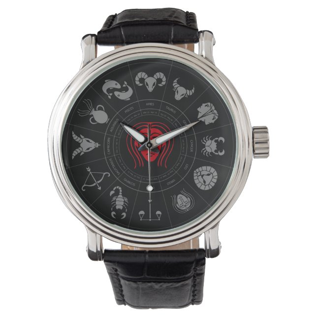Virgo Zodiac Birthday Gift Watch (Front)