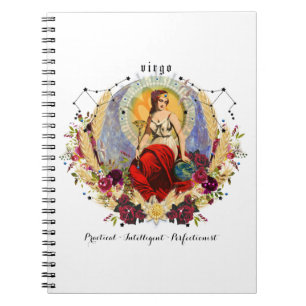 Virgo Zodiac Birthday Notebook