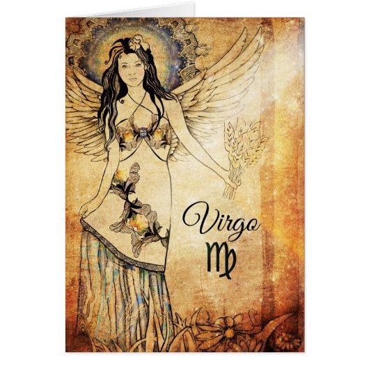 Virgo Zodiac Cards (Front)