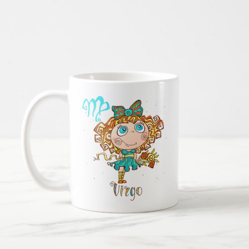 Virgo Zodiac Children  Coffee Mug