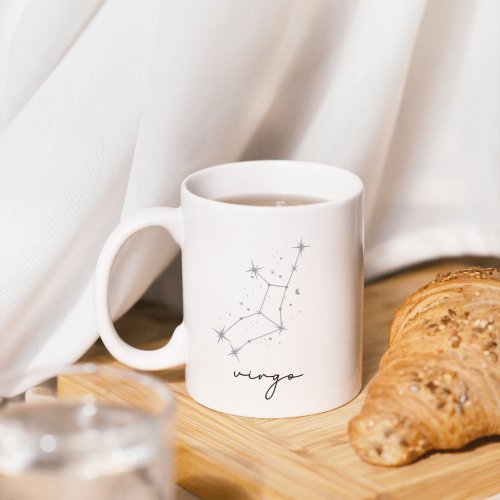 Virgo Zodiac Constellation Coffee Mug