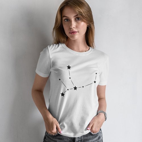 Virgo Zodiac Constellation T_Shirt