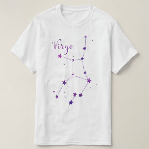 Virgo Zodiac Constellation T-shirt
