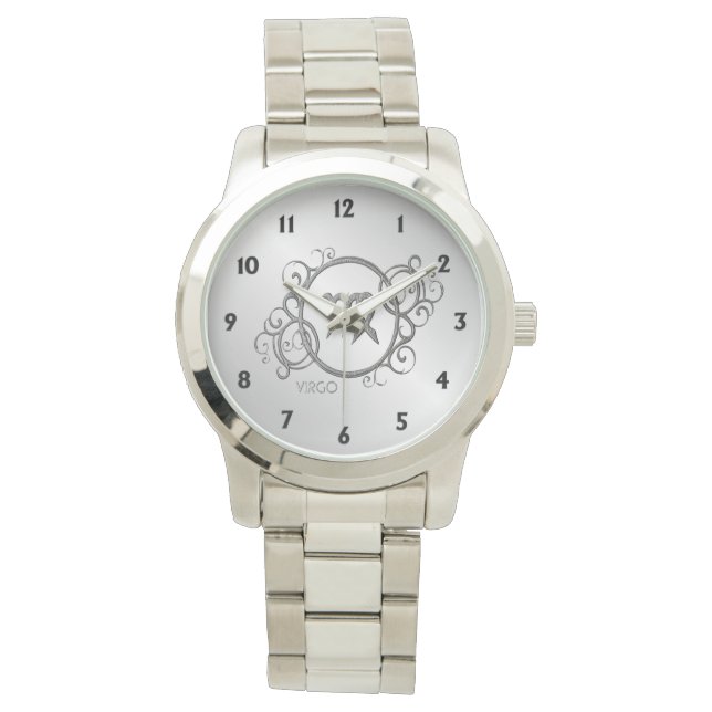 Virgo Zodiac Design Watch (Front)
