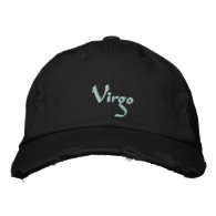 Virgo Zodiac Embroidered Cap / Hat Embroidered Baseball Cap