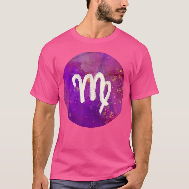Virgo Zodiac Horoscope Astrology Astronomy Kids T-Shirt (Front)