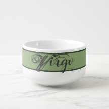 Virgo Zodiac Ice Cream/Soup Mug