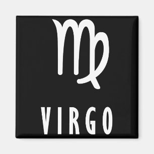 Virgo zodiac magnet