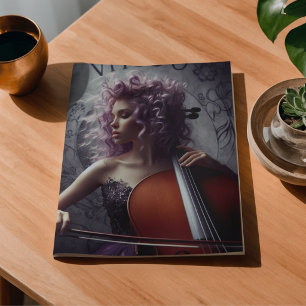 Virgo Zodiac Musician Cello Decoupage  Tissue Paper