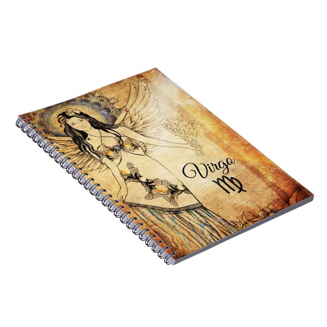 Virgo Zodiac Notebook (Right Side)