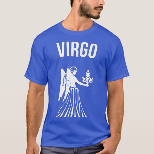 Virgo Zodiac Sign Astrology Horoscope Birthday Gif T_Shirt