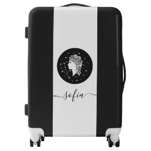 Virgo Zodiac Sign Astrology Stars Feminine Name Luggage