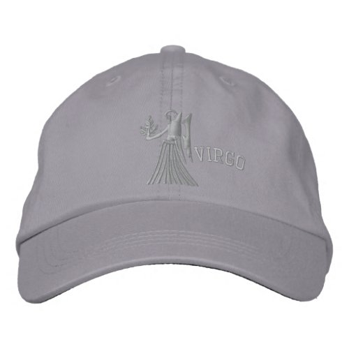 Virgo Zodiac Sign Embroidery August 23 _ Sept 22 Embroidered Baseball Cap