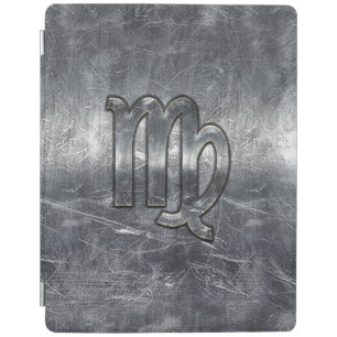 Virgo Zodiac Sign Grunge Distressed Style iPad Smart Cover