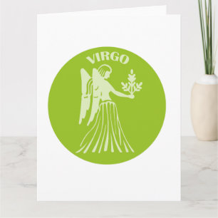 Virgo, Zodiac Sign, Horoscope, Astrology Card