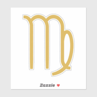 Virgo Zodiac Sign  Sticker