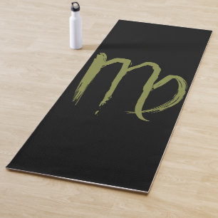 VIRGO Zodiac Sign Summer Fall Birthday Astrology Yoga Mat