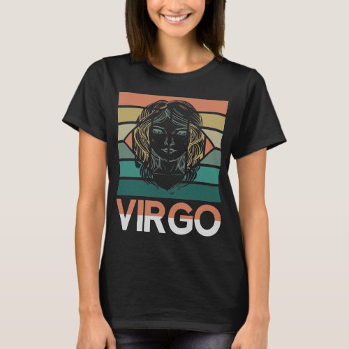 Virgo Zodiac Sign T_Shirt