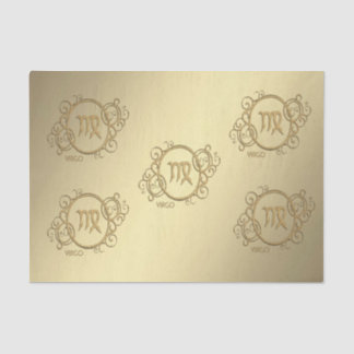 Virgo Zodiac Sign Tissue Paper