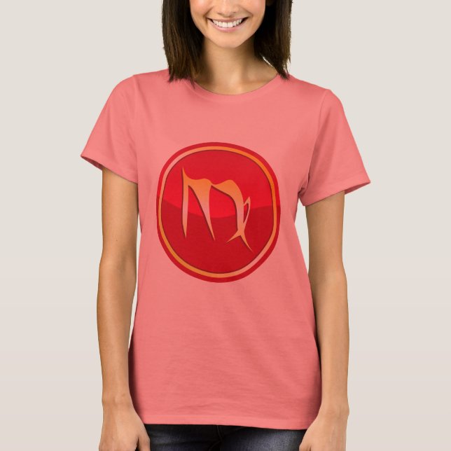 Virgo - Zodiac Signs T-Shirt (Front)