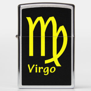 Virgo zodiac signScorpio zodiac sign Zippo Lighter