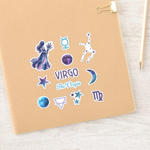Virgo Zodiac Sticker Collection
